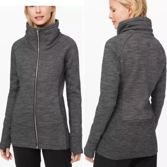 lululemon athletica Jackets & Blazers - Lululemon Radiant Jacket: Heathered Core Dark Grey